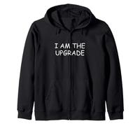 I Am The Upgrade Divorcio Divertido Sarcástico Individual Sudadera con Capucha