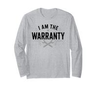 I Am The Warranty Funny Mecánico Técnico Llave De Coche Manga Larga