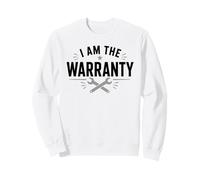 I Am The Warranty Funny Mecánico Técnico Llave De Coche Sudadera
