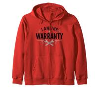 I Am The Warranty Funny Mecánico Técnico Llave De Coche Sudadera con Capucha