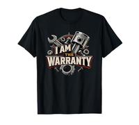 I Am The Warranty Mecánico Funny Race Car Parts Repair Guy Camiseta