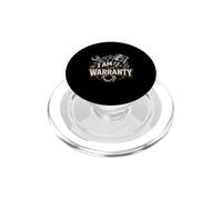 I Am The Warranty Mecánico Funny Race Car Parts Repair Guy PopSockets PopGrip para MagSafe