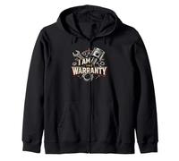 I Am The Warranty Mecánico Funny Race Car Parts Repair Guy Sudadera con Capucha