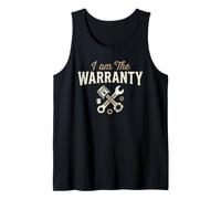 I Am The Warranty Race Car Parts Repair Guy Mechanic Camiseta sin Mangas