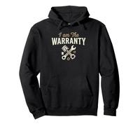 I Am The Warranty Race Car Parts Repair Guy Mechanic Sudadera con Capucha