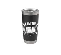 I Am The Warranty Repair Mechanic Funny Vaso térmico de acero inoxidable de doble pared