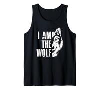 I Am The Wolf Wild Wolf Rudel y Lobos Camiseta sin Mangas
