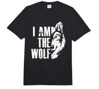 I Am The Wolf Wild Wolf Rudel y Lobos Comfort Colors Adult Heavyweight T-Shirt