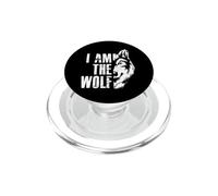 I Am The Wolf Wild Wolf Rudel y Lobos PopSockets PopGrip para MagSafe