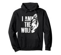 I Am The Wolf Wild Wolf Rudel y Lobos Sudadera con Capucha