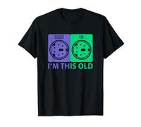 I Am This Old Shirt I Keyboard Mouse Nostalgia Camiseta