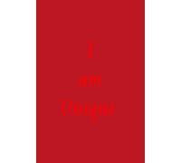 I Am Unique Notebook, Bible Verse Notebook for Women, 120-Lined Pages