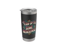 I Am Up To Some Nonsense Chaos Sarcasm Energy - Vaso térmico de acero inoxidable de doble pared
