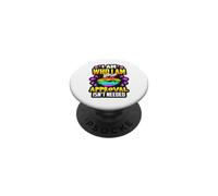 I Am Who I Am LGBTQI Funny Lips Kiss Hombres Mujeres Niño Niña PopSockets PopGrip Adhesivo