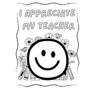 I appreciate my teacher: A fun gift for your teacher at any time of the year