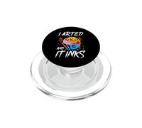 I Arted and It Inks Juego de Palabras Artista Dibujante Arte PopSockets PopGrip para MagSafe