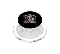 I Asked Myself If I'm Ok and We Both Started Laughing Meme PopSockets PopGrip para MagSafe