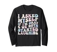 I Asked Myself If I'm Okay and We Both Started Laughing Manga Larga