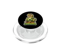 I Ate The Carbívoros Divertido Juego de Palabras Vegano Dino PopSockets PopGrip para MagSafe