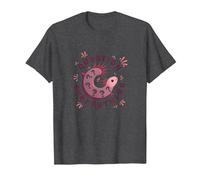 I Axolotl cuestiona Todo Lindo Curioso Anfibio Camiseta, Hombre, Jaspeado Oscuro, 5XL