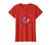 I Axolotl cuestiona Todo Lindo Curioso Anfibio Camiseta, Mujer, Rojo, XS