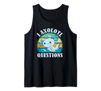 I Axolotl Questions Kids Cute Axolotl Baby Boy Vintage Camiseta sin Mangas