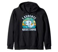 I Axolotl Questions Kids Cute Axolotl Baby Boy Vintage Sudadera con Capucha