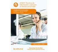 (i.b.d.) Comt0110 - Técnicas De Información Y Atención Al Cliente/cons