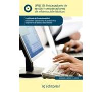 (i.b.d.) Uf0510 Procesadores De Textos Y Presentaciones De Informacion