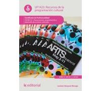 Recursos de la programación cultural. SSCB0110 - Dinamización, programación y desarrollo de acciones culturales