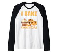 I Bake So I Don't Choke People Save A Life Send Harina Camiseta Manga Raglan