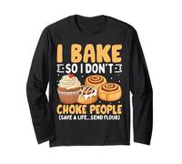 I Bake So I Don't Choke People Save A Life Send Harina Manga Larga