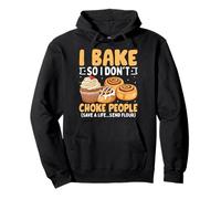 I Bake So I Don't Choke People Save A Life Send Harina Sudadera con Capucha