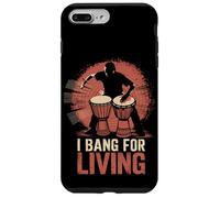 I Bang por un Djembe Viviente Carcasa para iPhone 7 Plus/8 Plus