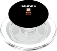 I Believe in BBQ Sauce Sabor Barbacoa Marinada Carne a la Parrilla PopSockets PopGrip para MagSafe