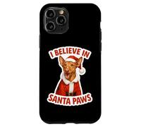 I Believe In Santa Paws Cirnecho dell'Etna - Gorro de Navidad para Perro Carcasa para iPhone 11 Pro
