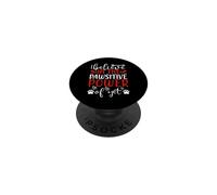 I Believe In The Pawsitive Power Cat Kitten Cats Lovers PopSockets PopGrip Adhesivo