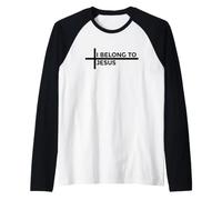 I Belong To Jesus Camiseta Manga Raglan