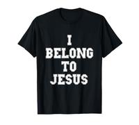 I Belong To Jesus Christian Faith Biblia Verso Religioso Camiseta