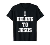 I Belong To Jesus Christian Faith Biblia Verso Religioso Camiseta