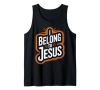I Belong To Jesus Christian Religious Faith Hombres Mujeres Niños Camiseta sin Mangas
