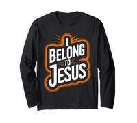 I Belong To Jesus Christian Religious Faith Hombres Mujeres Niños Manga Larga