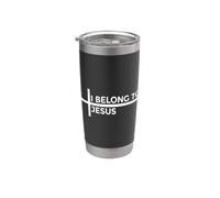 I Belong To Jesus Vaso térmico de acero inoxidable de doble pared