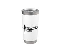 I Belong To Jesus Vaso térmico de acero inoxidable de doble pared