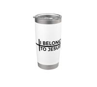 I Belong To Jesus Vaso térmico de acero inoxidable de doble pared