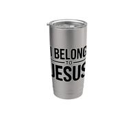 I Belong To Jesus Vaso térmico de acero inoxidable de doble pared