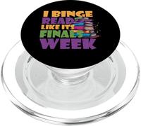 I Binge Read Like it’s Finals Week PopSockets PopGrip para MagSafe