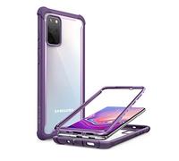 i-Blason Ares Series - Funda Protectora Transparente Resistente para Samsung Galaxy S20+ Plus 5G de 6.7 Pulgadas, Color Morado