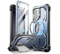 i-Blason Armorbox MagSafe - Funda para Samsung Galaxy S24 Ultra, con Soporte para Cubierta de cámara, Compatible con Cargador inalámbrico, Funda de Cuerpo Completo 360 con Protector de Pantalla y