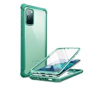 i-Blason Funda Galaxy S20 FE 5G 2020 [Ares] 360 Carcasa Completa Transparente Resistente Case con Protector de Pantalla Incorporado (Verde)